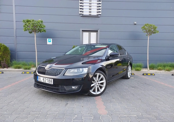 Skoda Octavia cena 43500 przebieg: 192000, rok produkcji 2013 z Łomża małe 326